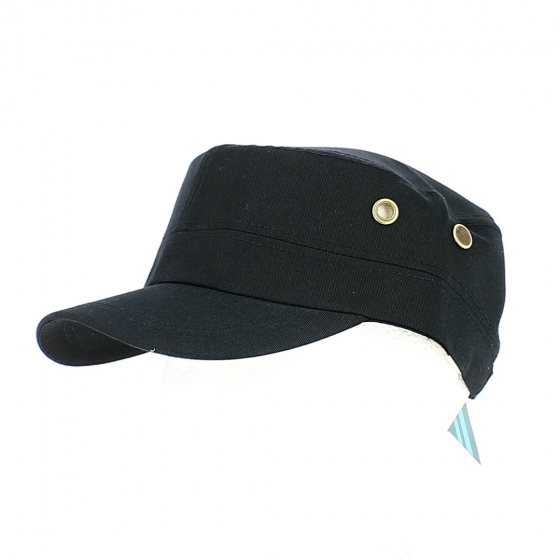 Casquette Militaire Conrad Noir - Traclet Casquette Militaire Conrad Noir - Traclet