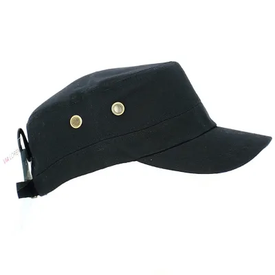 Black Conrad Military Cap - Traclet Reference: 12212 | Traclet Millinery