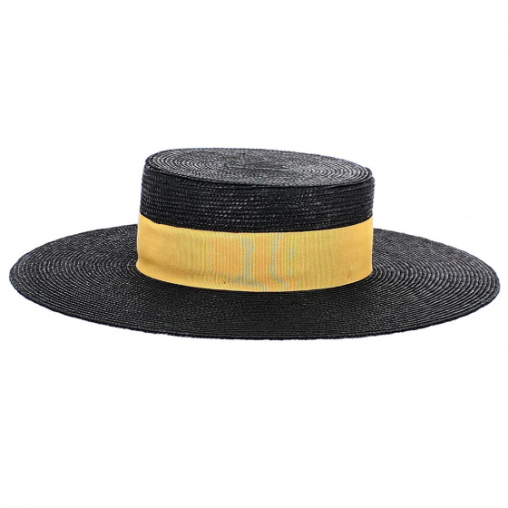 Black Florence Cordobes Hat - Fléchet Black Florence Cordobes Hat - Fléchet