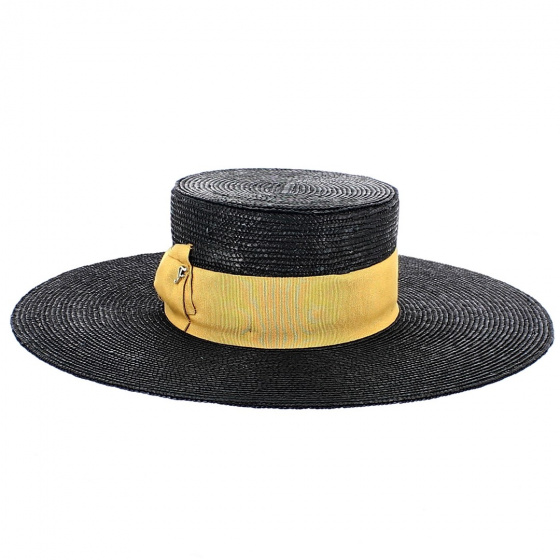 Black Florence Cordobes Hat - Fléchet Black Florence Cordobes Hat - Fléchet