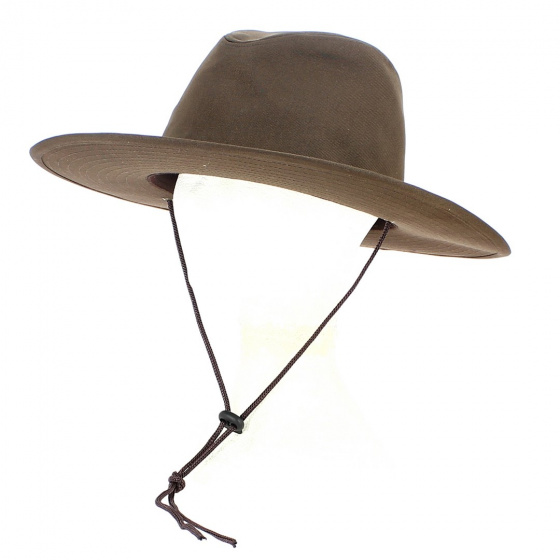 Brown Cotton Ranger II Hat - Brixton