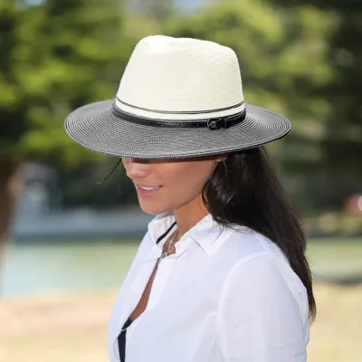 Chapeau Bella Ivoire Marine- Emthunzini Hats