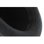 inside of wool felt bowler hat