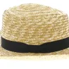 Chapeau Traveller Planteur Paille Naturelle - Traclet Reference : 12245 | Chapellerie Traclet