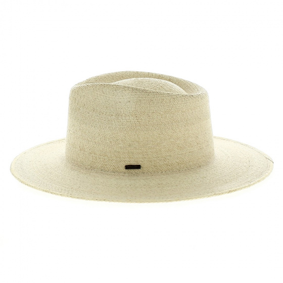 Chapeau Fedora Marcos Palmier Naturel - Brixton
