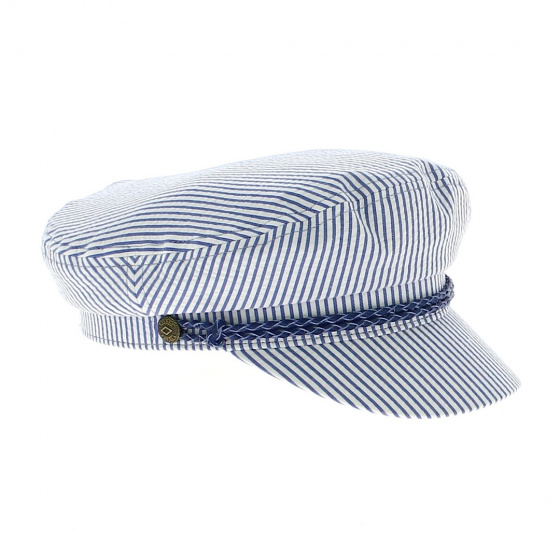 Casquette Marin Ashland Rayures Bleu - Brixton
