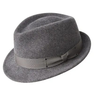 Chapeau gris Wynn Bailey Trilby - Chapellerie Traclet Reference : 4208 | Chapellerie Traclet