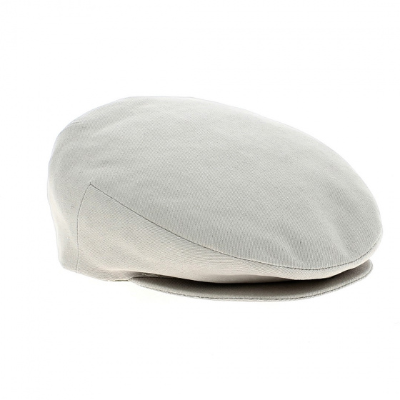Villemontais Flat Cap Cotton Beige - Traclet