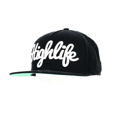 Highlife Black Snapback Cap - Official Reference: 12268 | Traclet Hat Shop