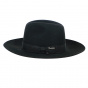 Ferster Black Felt Fedora Hat - Brandolino