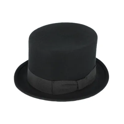 chapeau haut de forme feutre laine premier prix - chapeau Maître Maçon - Reference : 1725 | Chapellerie Traclet