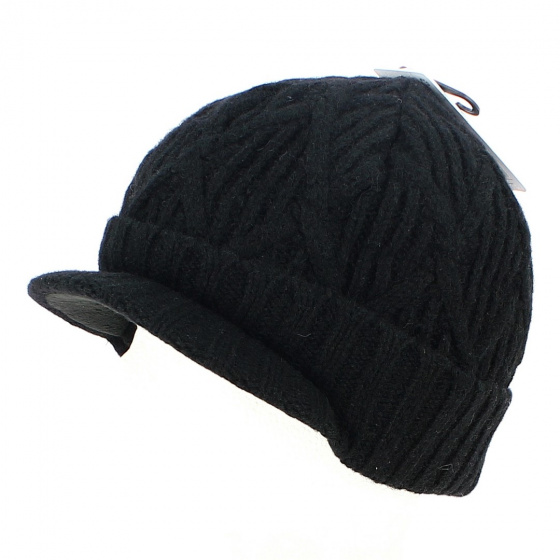Bonnet The Yukon Brim Noir - Coal