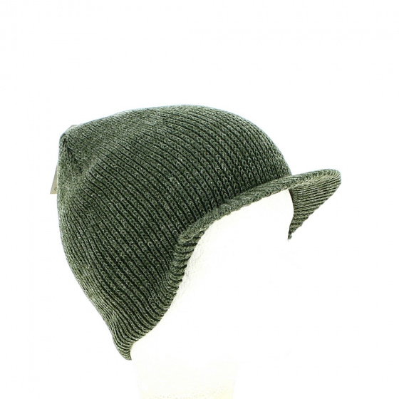 The Basic Charcoal Olive Beanie - Coal