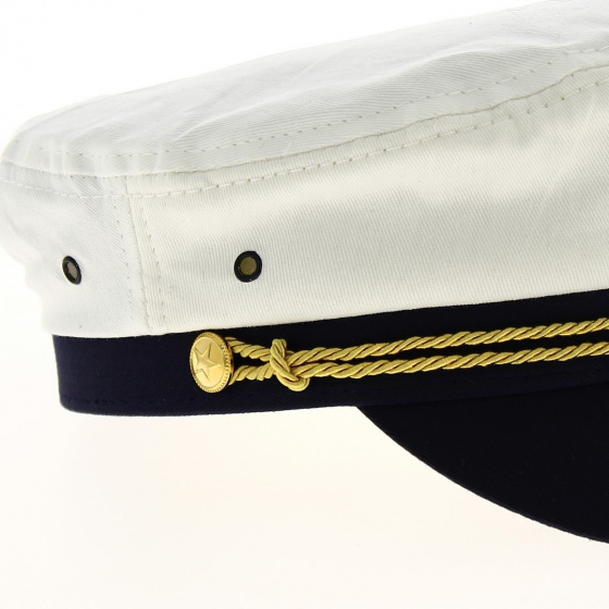 Casquette de marin blanche Casquette de marin blanche