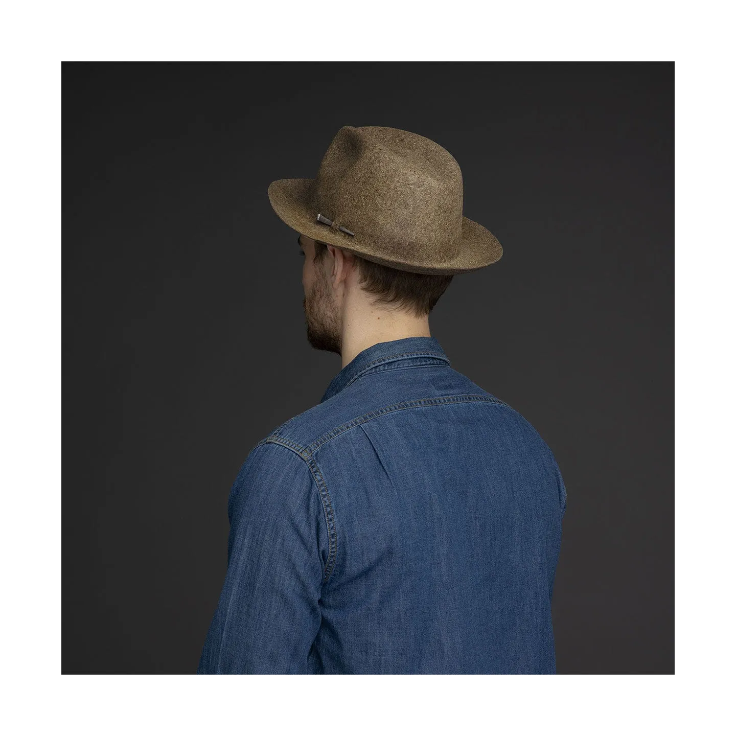 Chapeau Atmore Bailey Feutre Laine Boutique Traclet Beige Reference : 6346 | Chapellerie Traclet