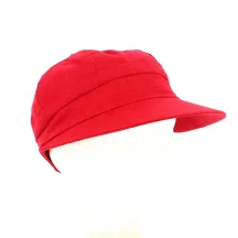 Casquette Grande visière Enuko Lin Rubis - Traclet Reference : 12303 | Chapellerie Traclet