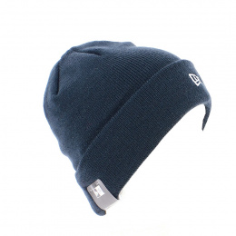 Bonnet Revers Mixte Flag Knit Acrylique Noir - New Era
