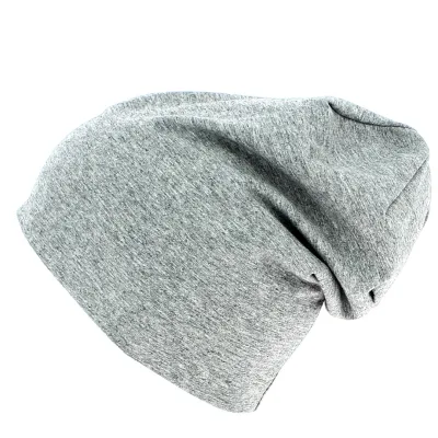 Bonnet Long Hype Coton Gris - Traclet Reference : 12327 | Chapellerie Traclet
