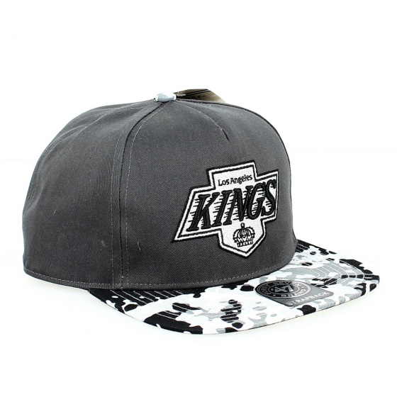 Flat Visor Cap Kings Vintage Grey Camouflage - 47 Brand