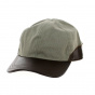 Gisbon Baseball Cap Khaki Leather - Jacaru