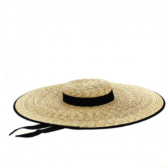 Provencal Hat Marignane Natural Straw - Traclet