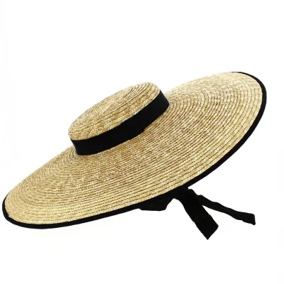 Chapeau Provencal Marignane Paille Naturelle - Traclet