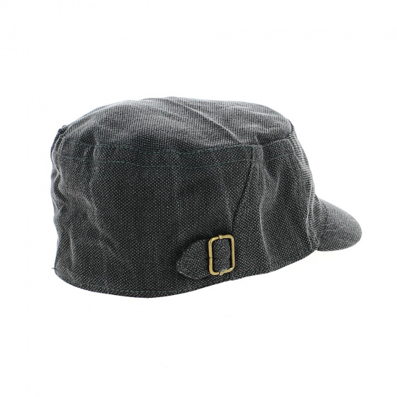 Mastital Cotton Military Cap - Atlantis