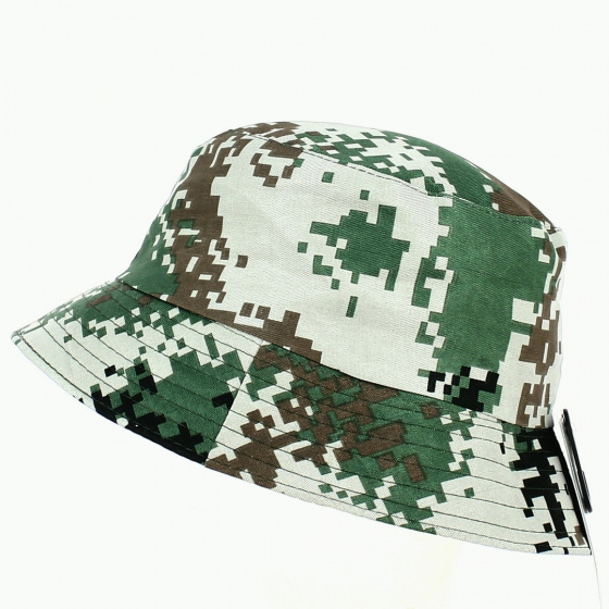 Bob Camouflage Géométrique Vert Army - Traclet