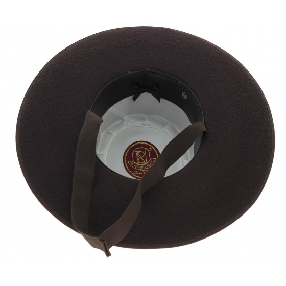 Chapeau Cordobes Andalou Feutre Marron Chapeau Cordobes Andalou Feutre Marron