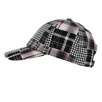 Casquette Baseball Maggio Stripes Violet & Noir - Aussie Apparel Reference : 12180 | Chapellerie Traclet