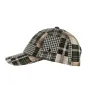 Casquette Baseball Maggio Stripes Kaki & Orange - Aussie Apparel Reference : 12181 | Chapellerie Traclet