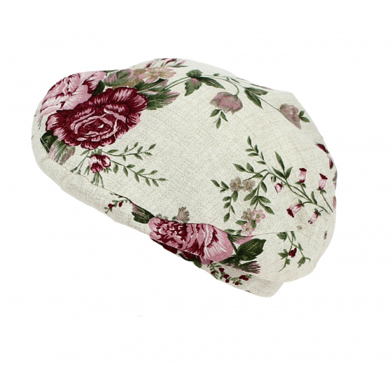 Béret Anastasia Fleuri - Traclet Béret Anastasia Fleuri - Traclet