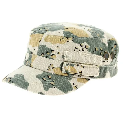 Casquette Army Canvas Camouflage - Atlantis Reference : 12353 | Chapellerie Traclet