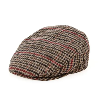 Brown Wool Flat Cap Robins - Traclet Reference: 12359 | Traclet Hat Shop