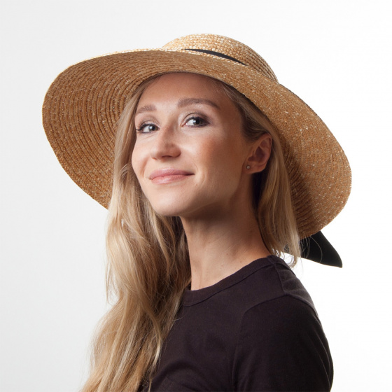 Milan Straw Boater Hat