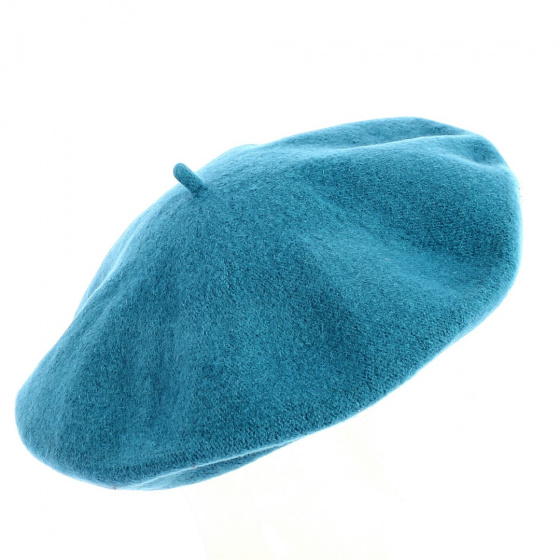 Basque Beret Rhinestone Creation Wool - Traclet