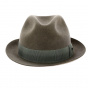 Traclet - Barna Wool Felt Trilby Hat Brown
