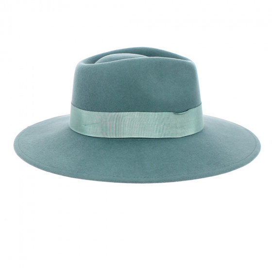 Chapeau Fedora Feutre Laine Silver Pine - Brixton
