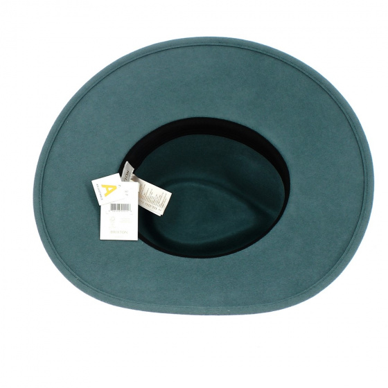 Chapeau Fedora Feutre Laine Silver Pine - Brixton