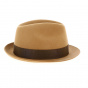 Traclet - Barna Wool Felt Trilby Hat Brown