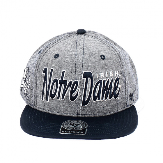 Casquette Snapback Notre Dame Fightin Irish Grise - 47 Brand