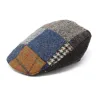 casquette plate patchwork - Chapellerie Traclet Reference : 1192 | Chapellerie Traclet