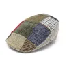 casquette plate patchwork - Chapellerie Traclet Reference : 1192 | Chapellerie Traclet