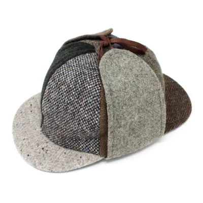 Casquette en patchwork - Sherlock Holmes Reference : 2132 | Chapellerie Traclet