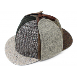 Casquette  Sherlock Holmes Patchwork - Hanna Hats
