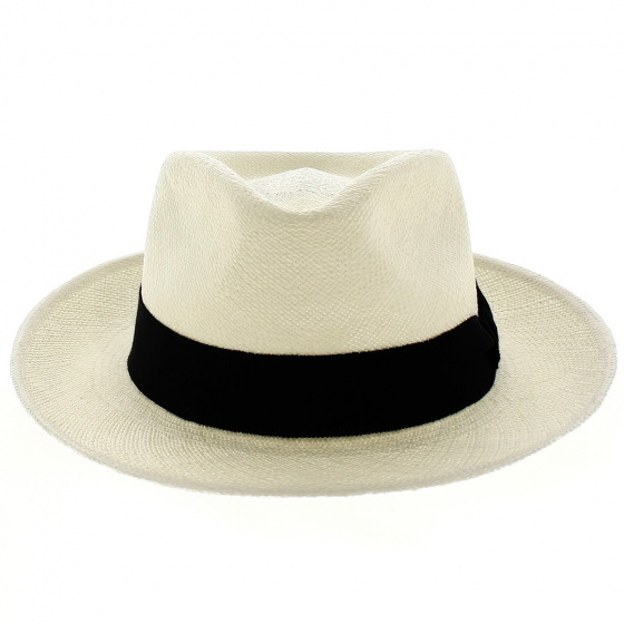 Chapeau Fedora Filo Panama Naturel - Fléchet Chapeau Fedora Filo Panama Naturel - Fléchet