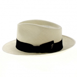 Natural Panama Filo Fedora Hat - Fléchet