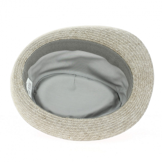 Simono Linen & Cotton Trilby Hat - Traclet