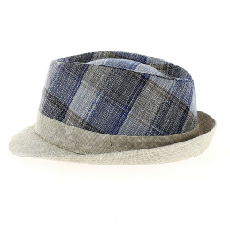 copy of Trilby Tropea Linen Beige Trilby Hat - Traclet