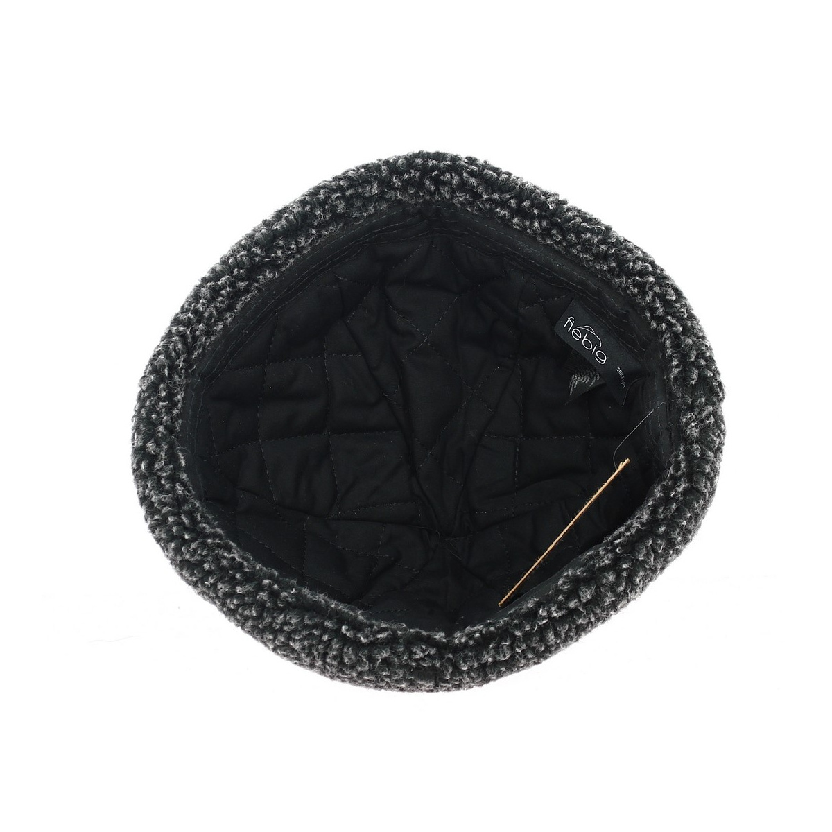 Docker Anthracite Faux Fur Hat - Traclet Reference : 11329